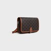 KLEINE FOLCO MESSENGER BAG aus Triomphe Canvas und Kalbsleder - TAN - FALL 24 - 2 | CELINE