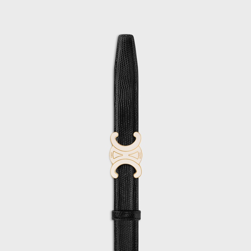 TRIOMPHE SCHNALLE 25 mm AUS MESSING MIT EMAILLE -  -  - 1 | CELINE