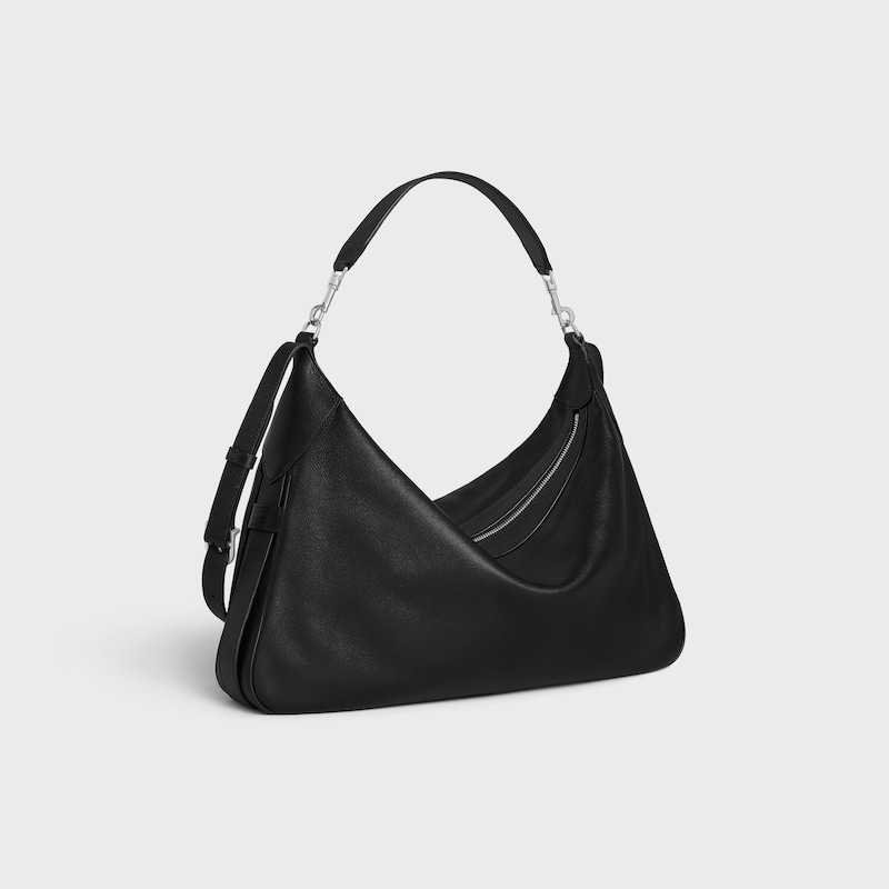Romy grand mod&egrave;le EN VEAU SOUPLE GRAIN&eacute; - NOIR - CELINE ESSENTIALS - 1 | CELINE