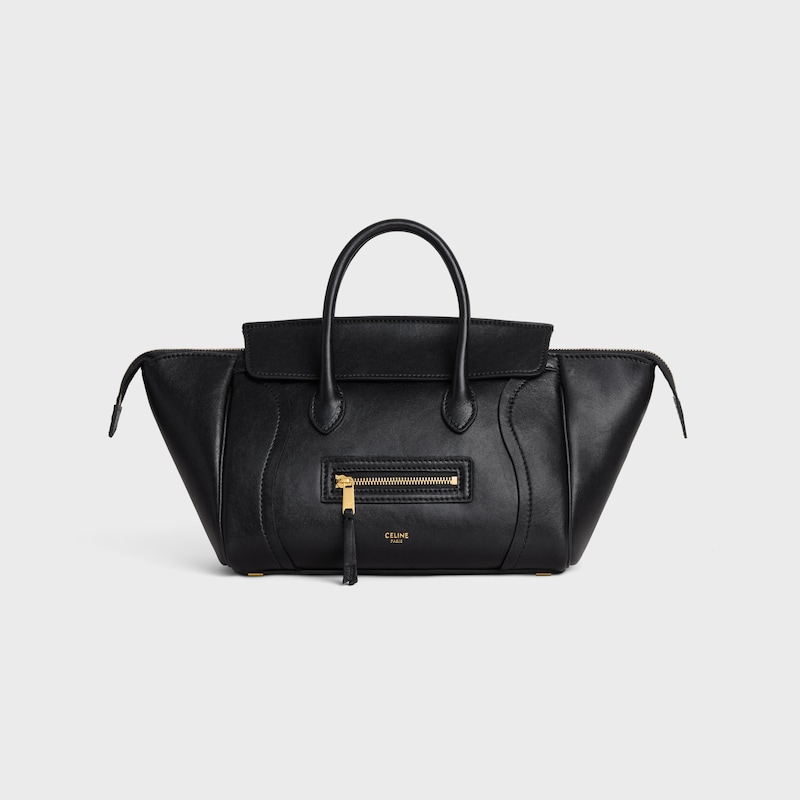 LITTLE LUGGAGE IN SUPPLE SHINY LAMBSKIN - BLACK - CELINE Popular Items Selection - 1 | CELINE