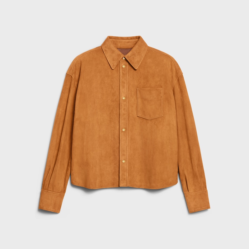 chemise su&egrave;de - Cannelle -  - 1 | CELINE