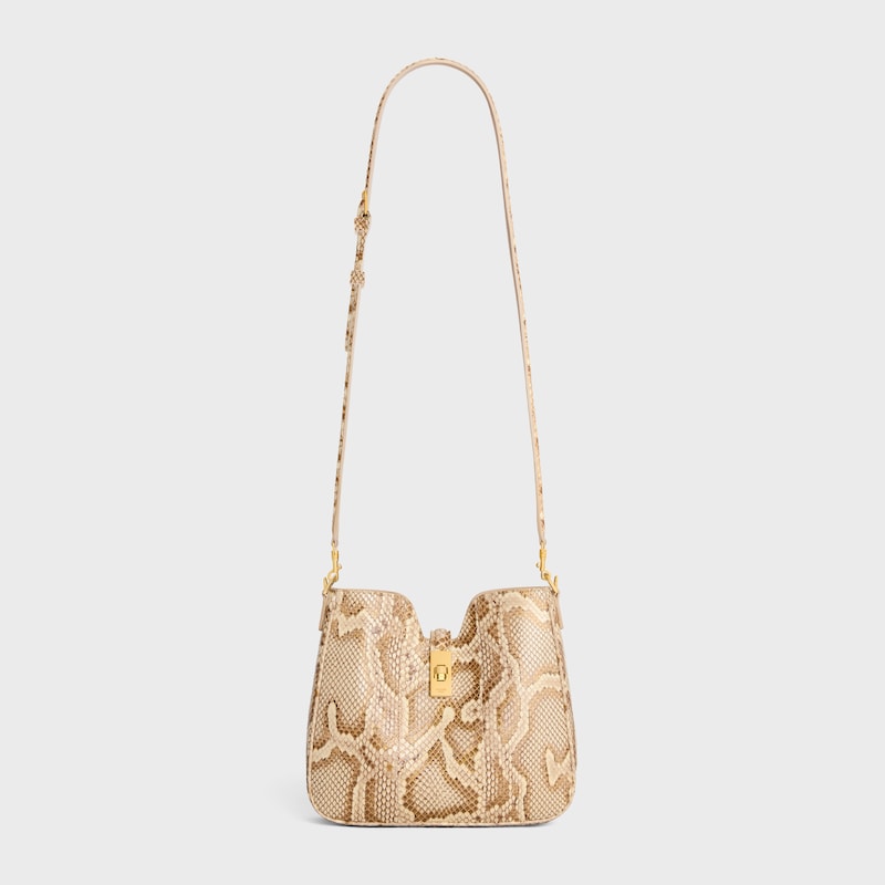 SMALL CAMILLE 16 SOFT IN PYTHON - NATURAL - MORE LINES - 1 | CELINE