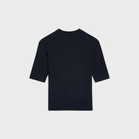 crew neck sweater IN fine wool - NAVY -  - 2 | CELINE