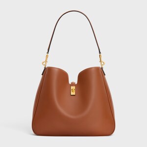 SAC CAMILLE 16 SOFT MOYEN MOD&egrave;LE VEAU LISSE - TAN - SACS BANDOULI&Egrave;RES - 1 | CELINE