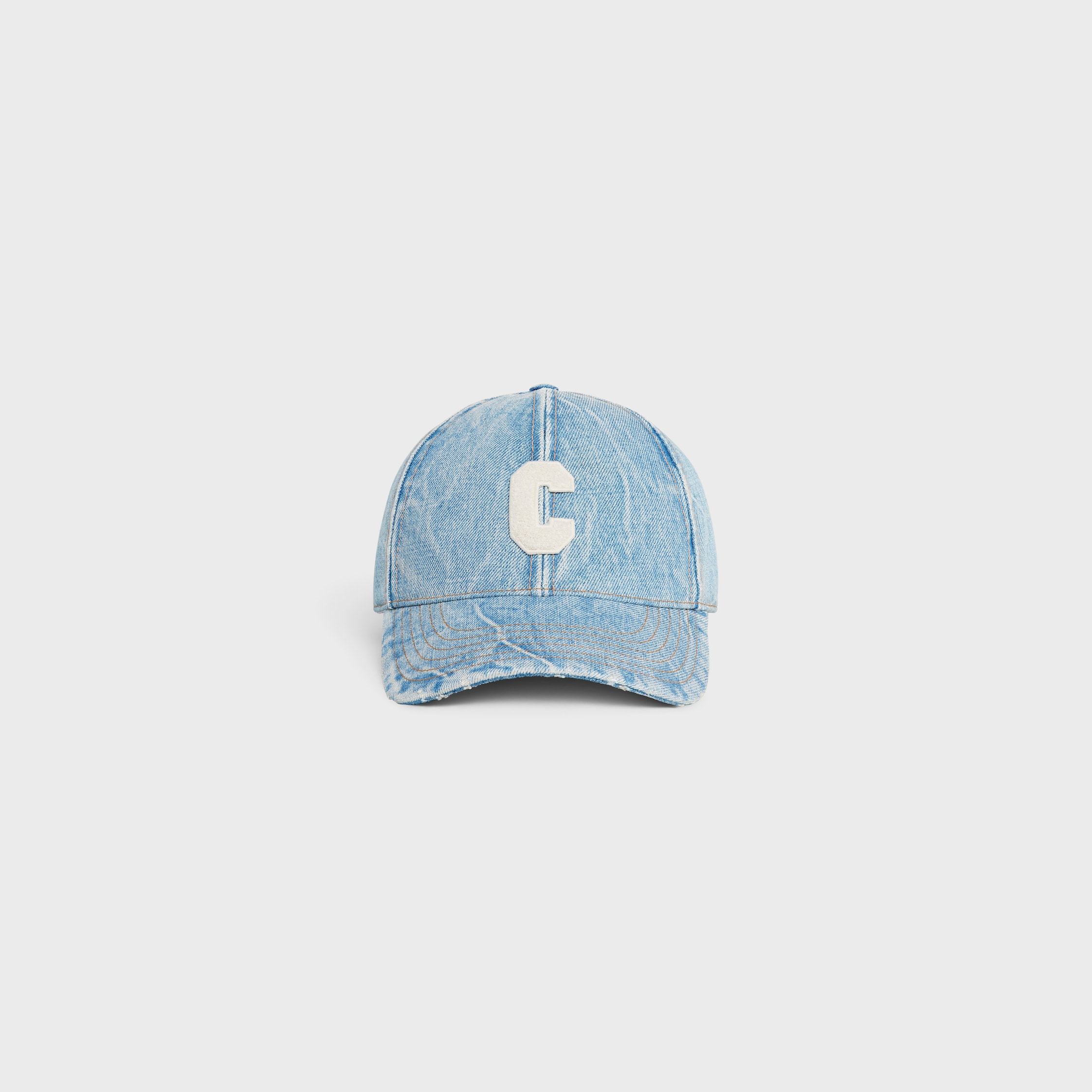 【セリーヌ】イニシャル ベースボールキャップ コットン CELINE セリーヌ ベースボールキャップ INITIALE CAP イニシャル
