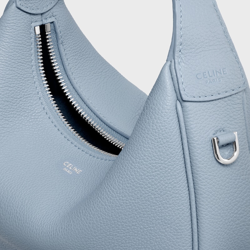 TEEN LULU CELINE DE PIEL DE BECERRO CON TEXTURA GRANULADA - DENIM CLARO - BOLSOS DE HOMBRO - 1 | CELINE