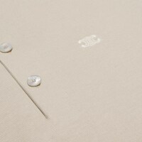 Triomphe精細棉質Polo衫 - 淺灰褐色 -  - 1 | CELINE