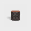 Small Box in Triomphe Canvas and Calfskin - TAN - HOME - 2 | CELINE