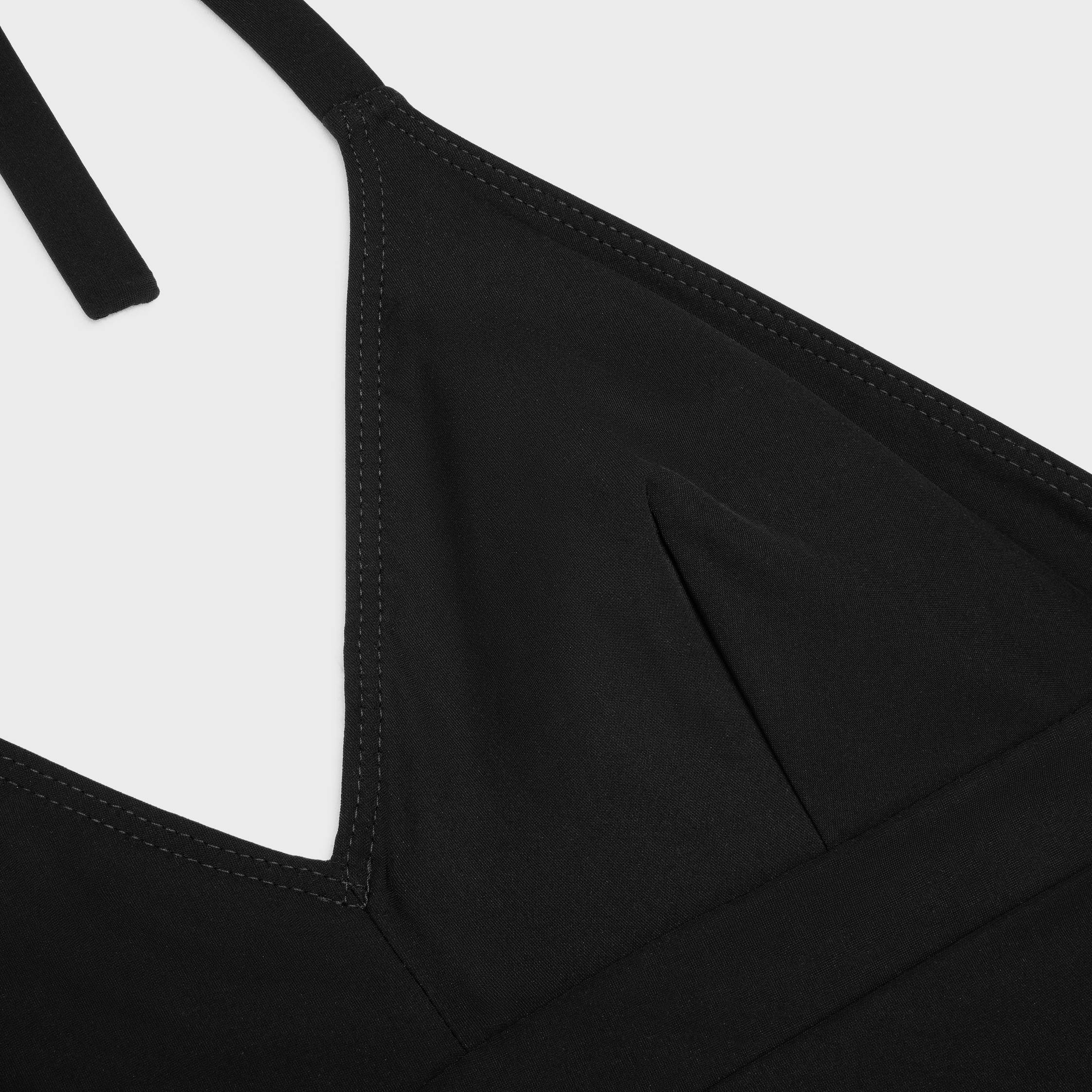 balconette swimsuit IN matte jersey - BLACK | CELINE balconette swimsuit IN matte jersey - BLACK | CELINE