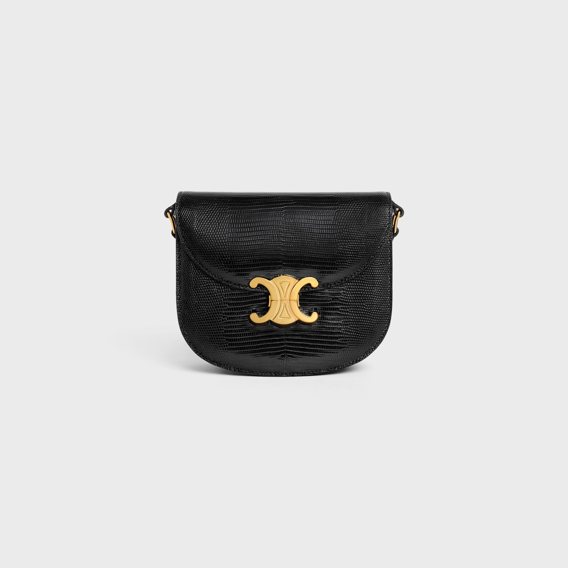 BESACE CLEA in Lizard - BLACK | CELINE