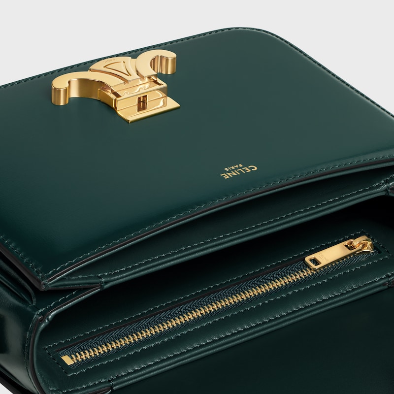 TEEN TRIOMPHE BAG IN shiny calfskin - AMAZONE - SHOULDER BAGS - 1 | CELINE