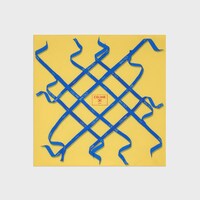 square IN silk twill - JAUNE/ROUGE/BLEU -  - 1 | CELINE