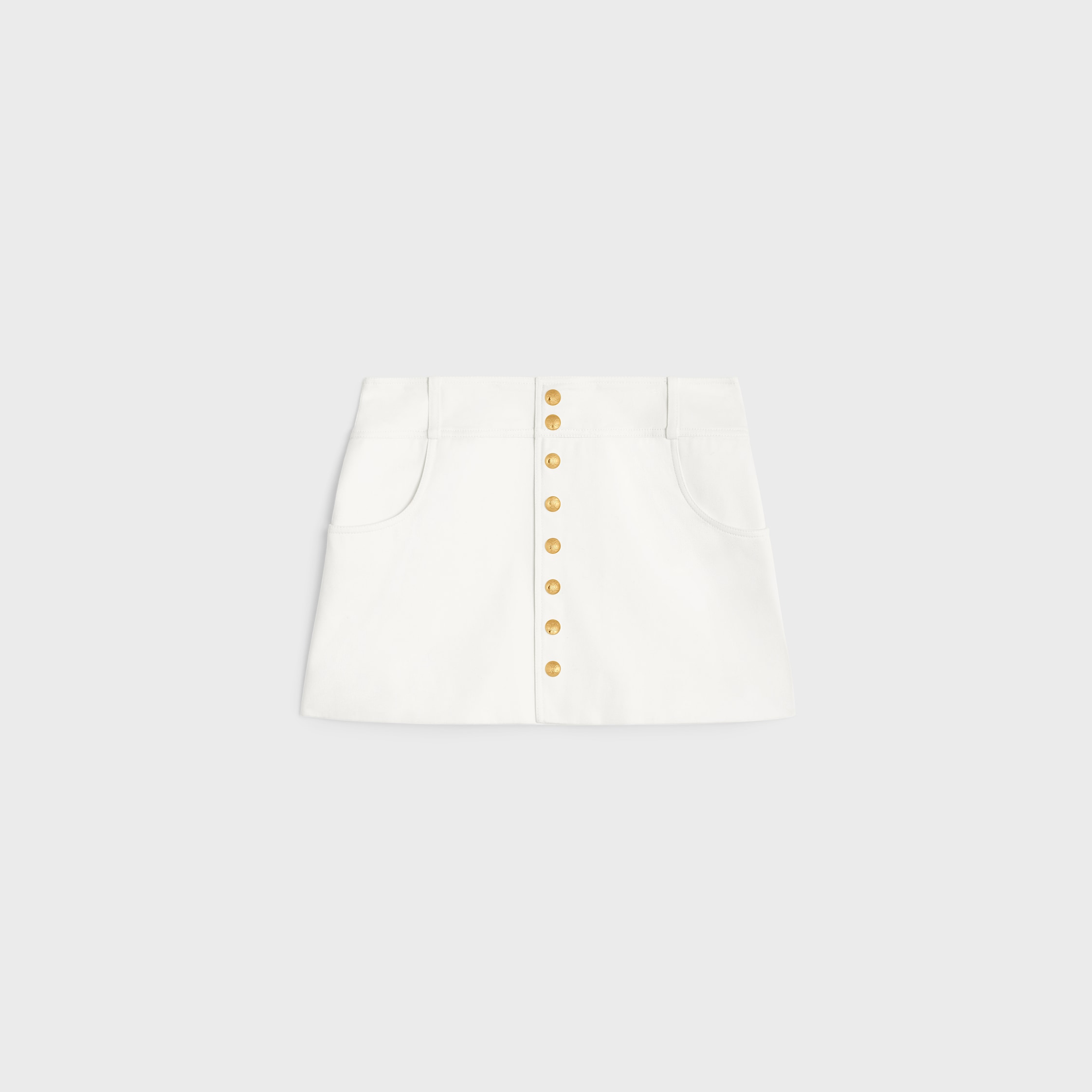 Celine セリーヌ Celine A-Line Mini Skirt スカート アイボリー CELINE MINI – Made With Love Bridal