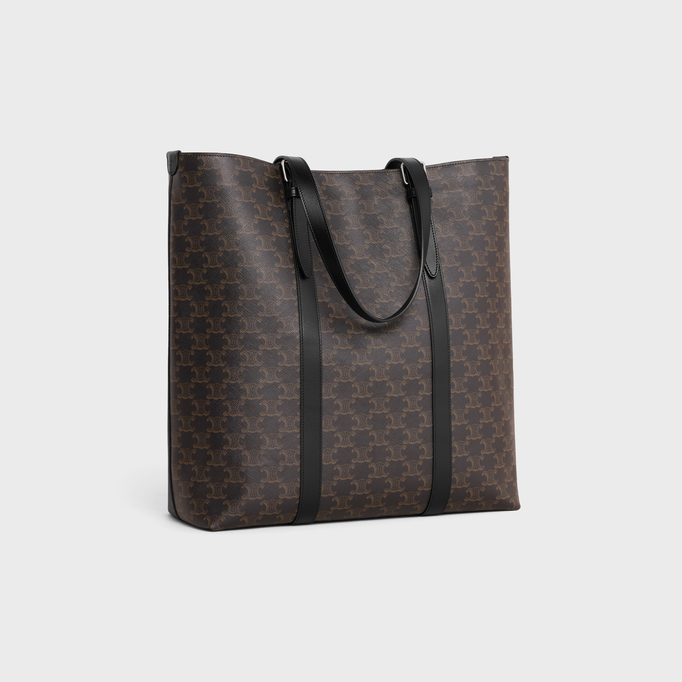 セリーヌ　トリオンフ　キャンバスバッグ ☆CELINE直営店☆トリオンフ キャンバス ラージ ボストンバッグ