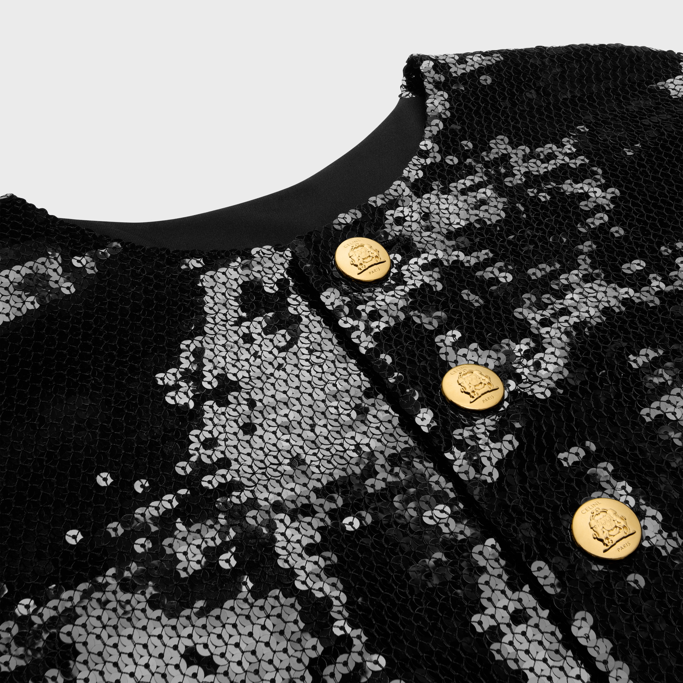 TAFFETA EMBELLISHED TRIMジャケット ALIX PEARL EMBELLISHED DENIM JACKET – AKIRA