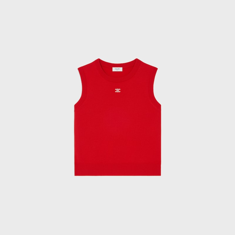 TOP DE LANA FINA - ROJO -  - 1 | CELINE