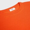 crewneck sweater IN fine wool - ORANGE -  - 1 | CELINE