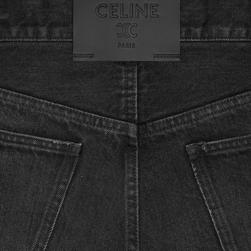 jeans boyfriend 001 denim - NEW MAX BLACK WASH + PATCH DEB -  - 1 | CELINE