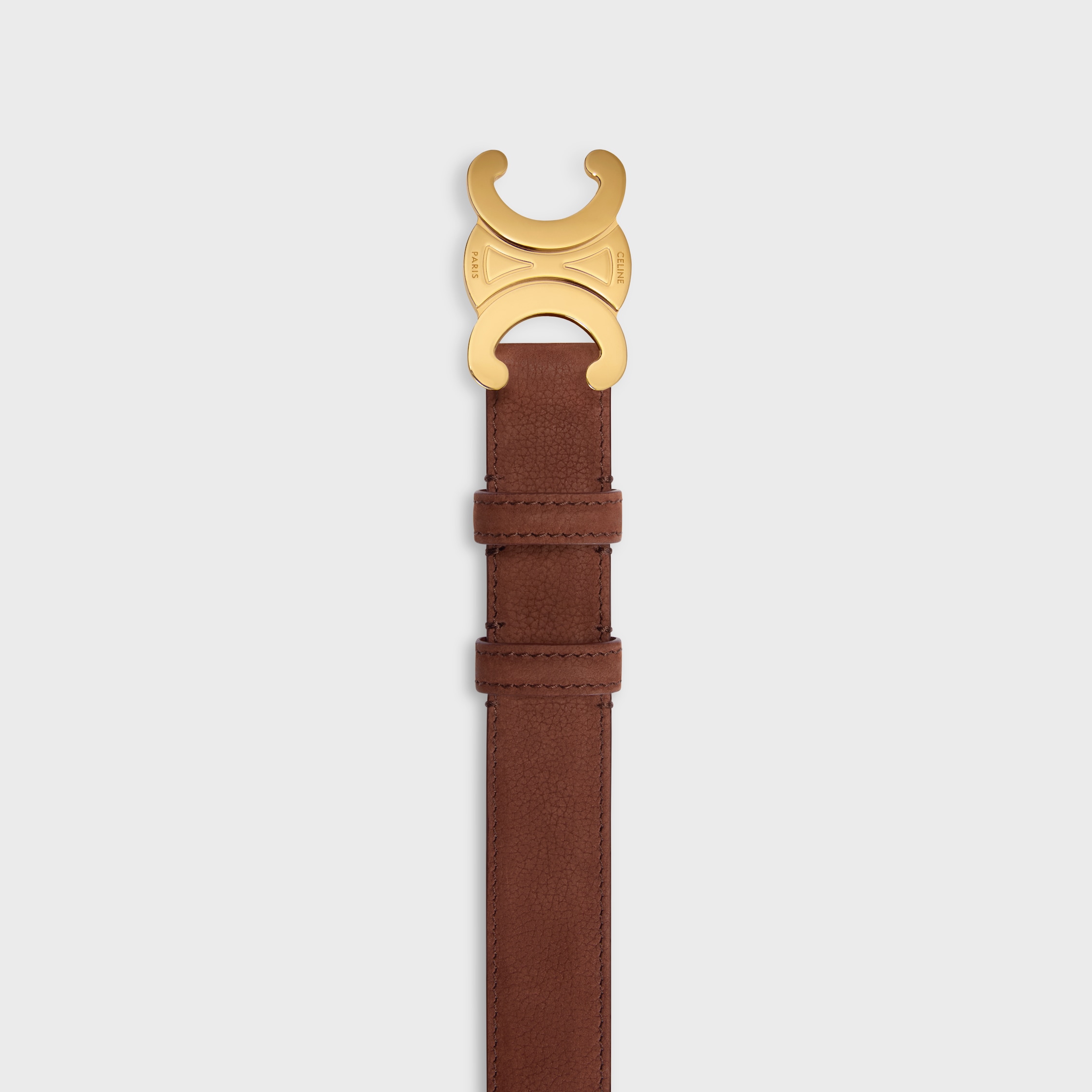 トリオンフベルト 25MM / グレインドヌバックカーフスキン - | CELINE