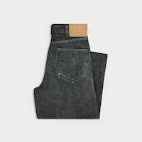kitty jeans in black ice rinse wash denim - BLACK ICE RINSE -  - 2 | CELINE