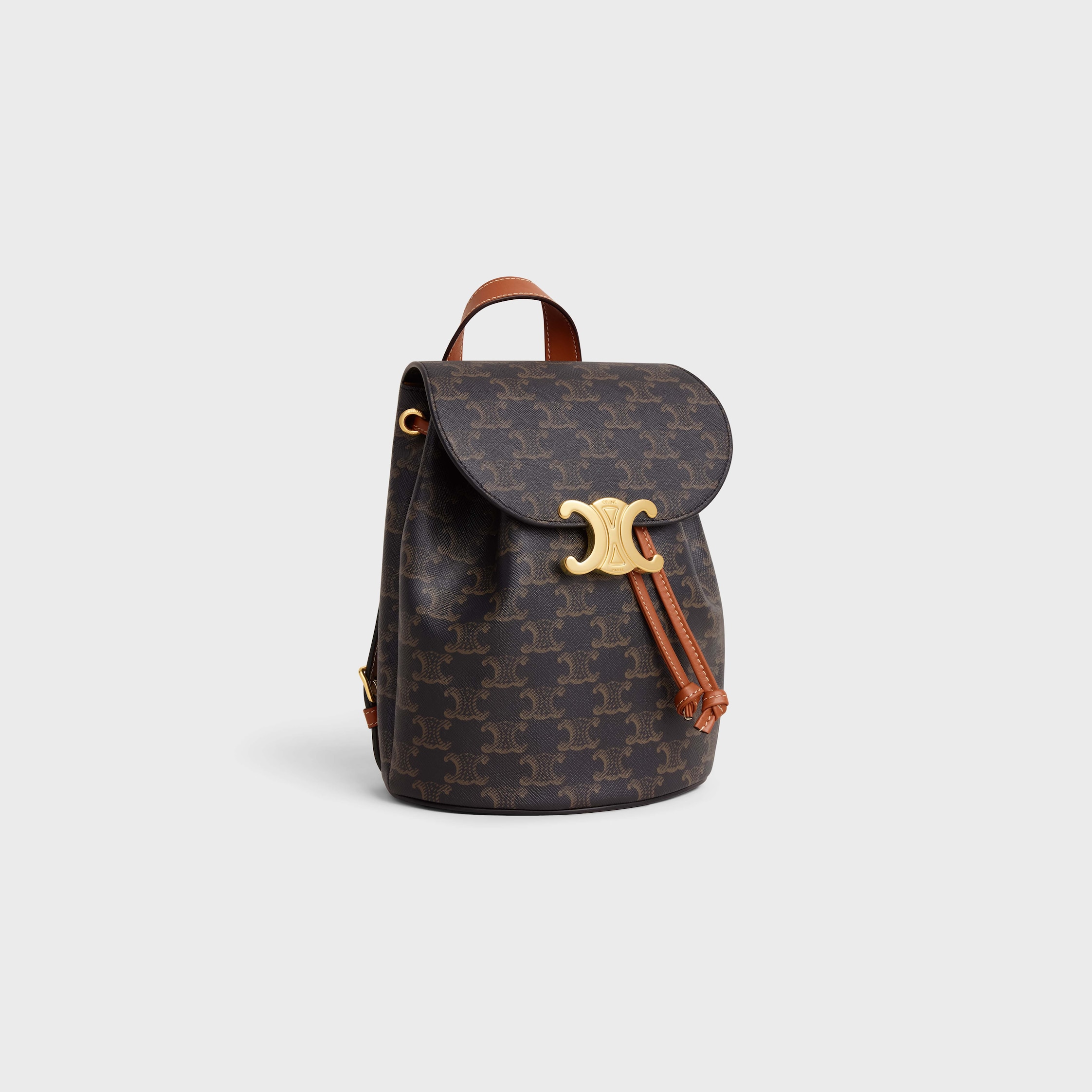 CELINE ボニー バックパック / トリオンフキャンバス & カーフ