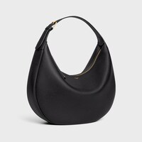 LARGE CELINE LULU IN Grained calfskin - BLACK - GIFTS FOR HER - 2 | CELINE