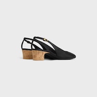 NEO CITY SLINGBACK IN GOATSKIN - BLACK -  - 2 | CELINE