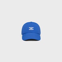 Cappello Triomphe Richelieu in nylon - BLU ELETTRICO -  - 2 | CELINE