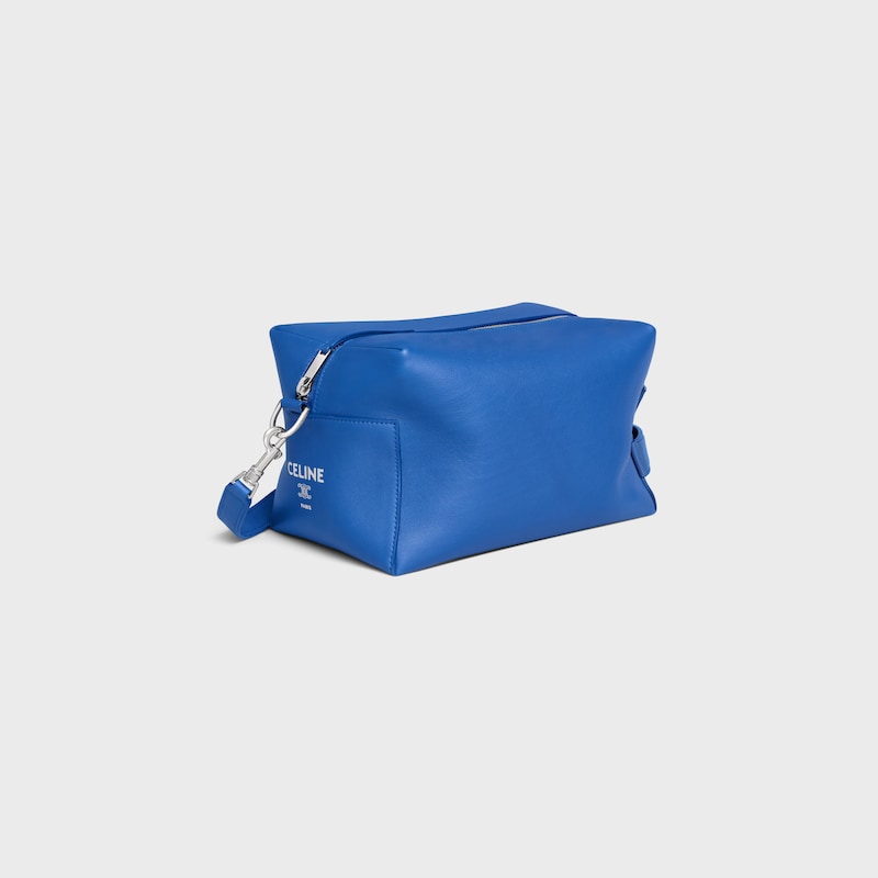CROSSBODY BAG TAKE AWAY IN SMOOTH CALFSKIN - OXIDE BLUE - CROSS-BODY BAGS - 1 | CELINE