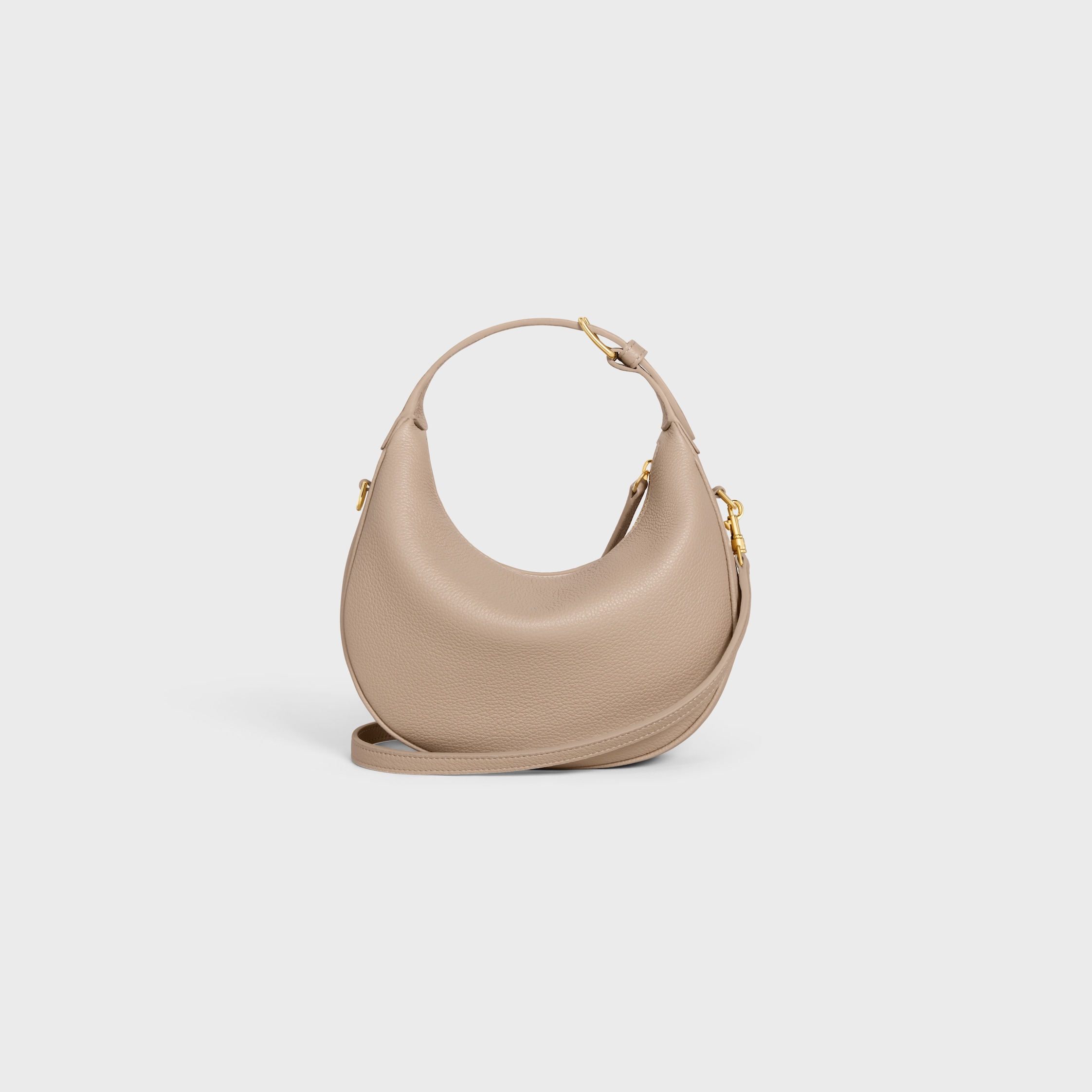 Teen Celine Lulu IN Grained calfskin - CAPPUCCINO | CELINE