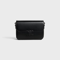 CLASSIQUE TRIOMPHE BAG IN Shiny Calfskin - BLACK - TRIOMPHE - 1 | CELINE