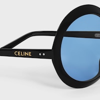 Disc sunglasses in Acetate - BLACK -  - 2 | CELINE