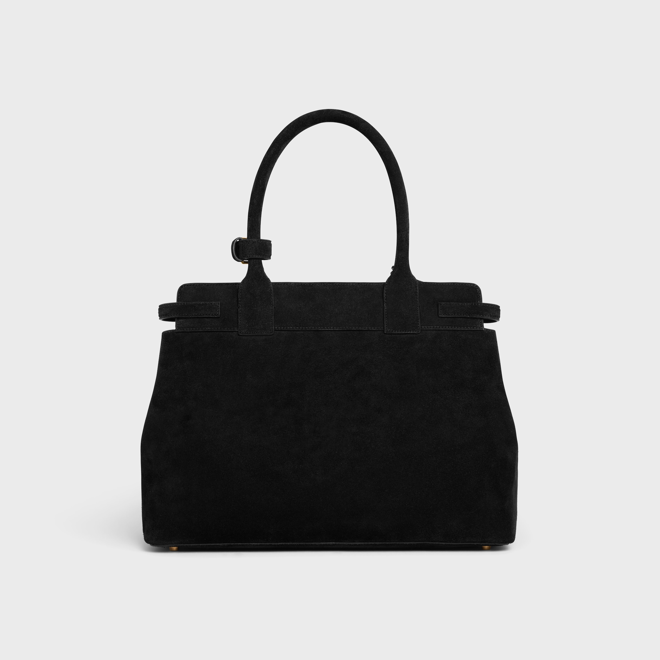Borsa Celine Conti in pelle di vitello scamosciata - NERO