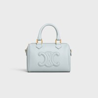 SMALL BOSTON in Smooth Calfskin - SOFT BLUE - CUIR TRIOMPHE - 1 | CELINE