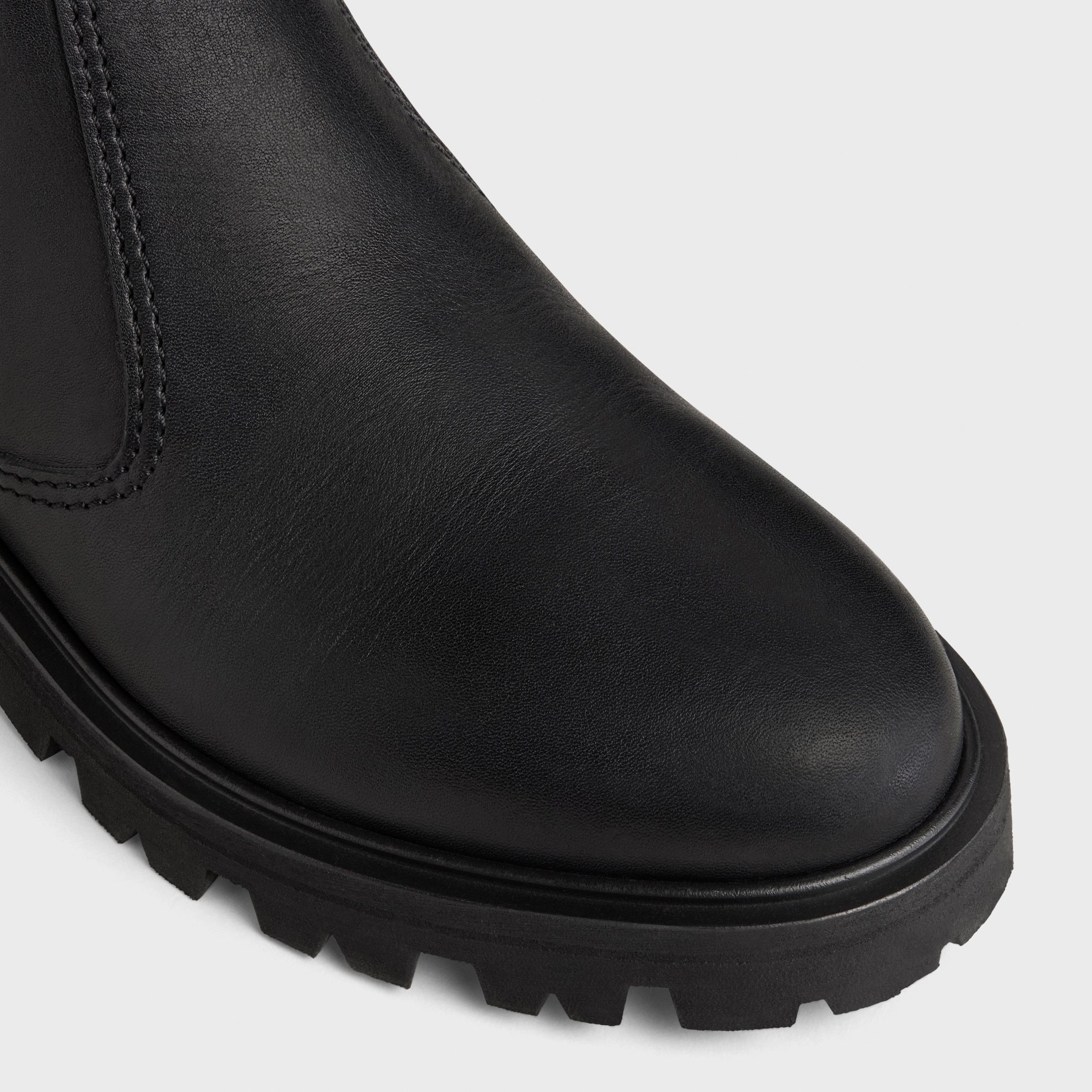 CELINE | Margaret Calfskin Chelsea Boots | 36 1/2 | Women's