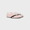 DER FLAT SNEAKER AUS GROSGRAIN, SAMT, ZIEGENWILDLEDER UND LAMMLEDER - ROSA/SCHWARZ -  - 1 | CELINE