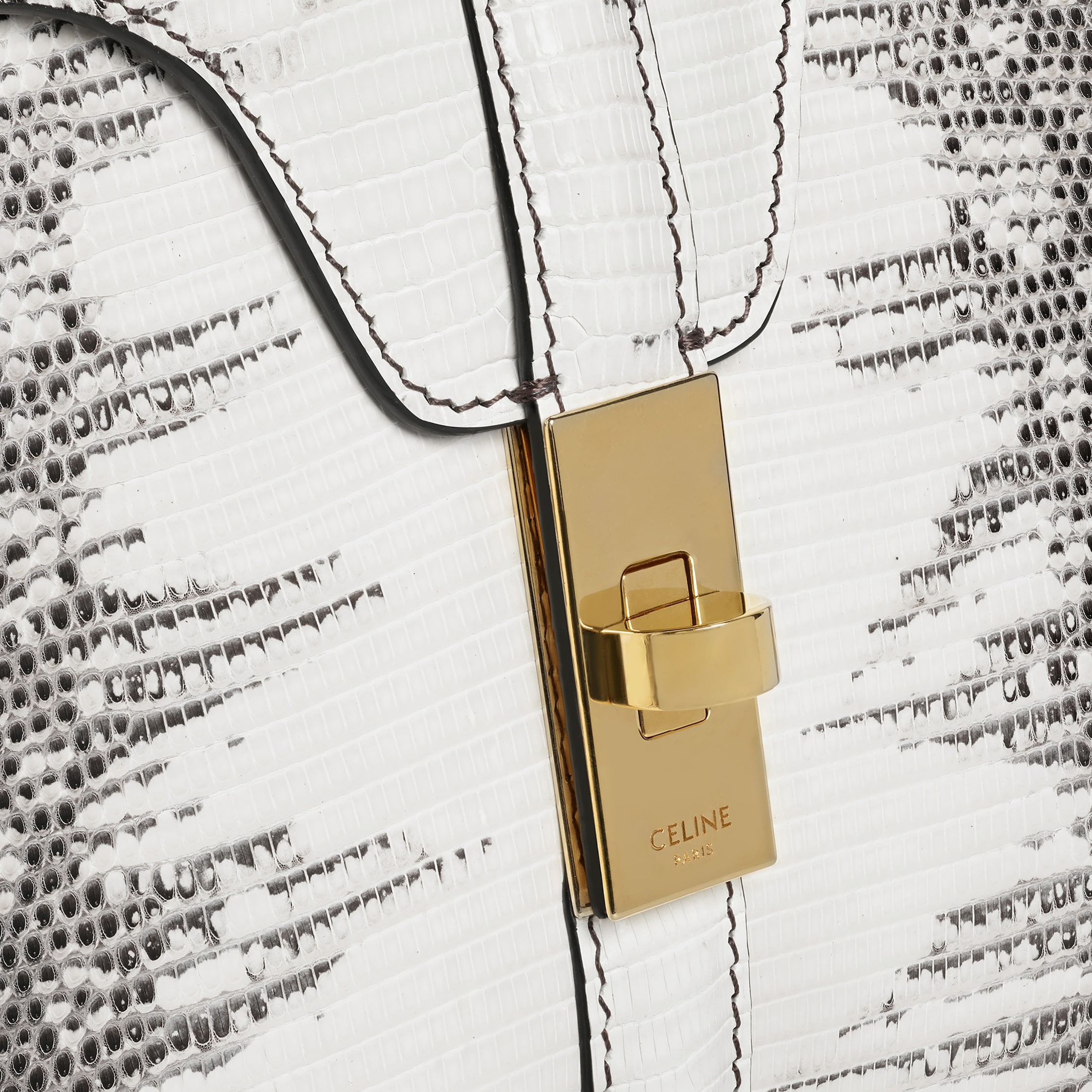 マイ♡CELINE♡新品未使用セーズ16ミニ　リザード ミニ 16（セーズ） / リザード - パステルピンク | CELINE