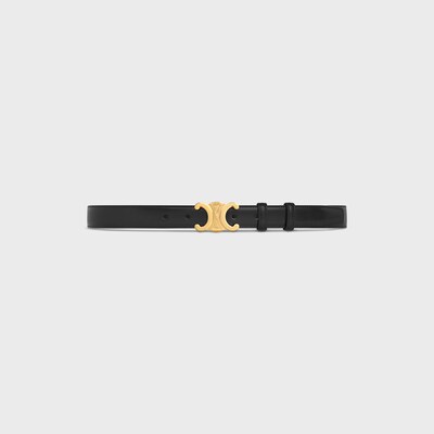 미디엄 25MM 트리옹프 벨트 - 토뤼옹 가죽 - 블랙 -  - tileIndex | CELINE