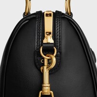 SMALL BOSTON IN Smooth Calfskin - BLACK - MORE LINES - 1 | CELINE