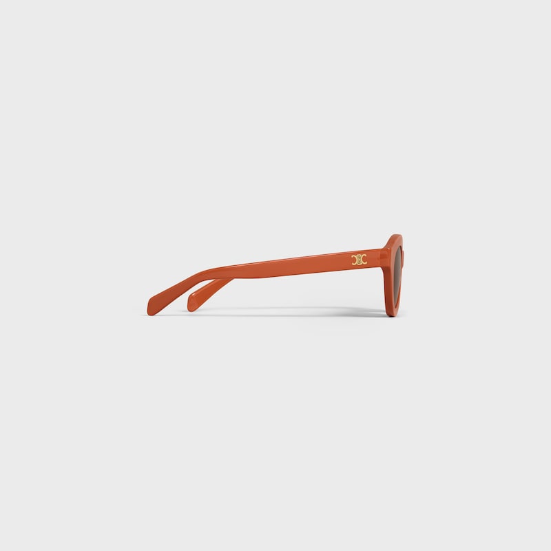 Occhiali da sole Triomphe Mini 01 in acetato - TERRACOTTA -  - 1 | CELINE