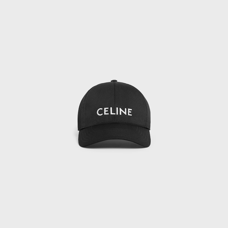 CELINE 베이스볼 캡 - 코튼 - 블랙 -  - 1 | CELINE