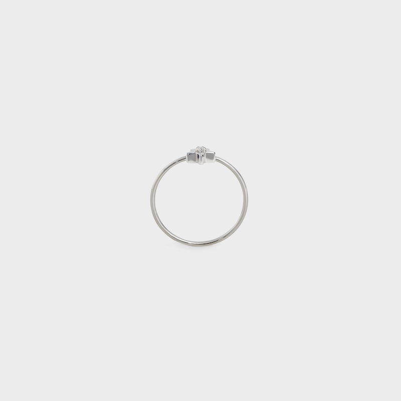 Bague Etoile Celine en Or Blanc et Diamant - Or blanc -  - 1 | CELINE