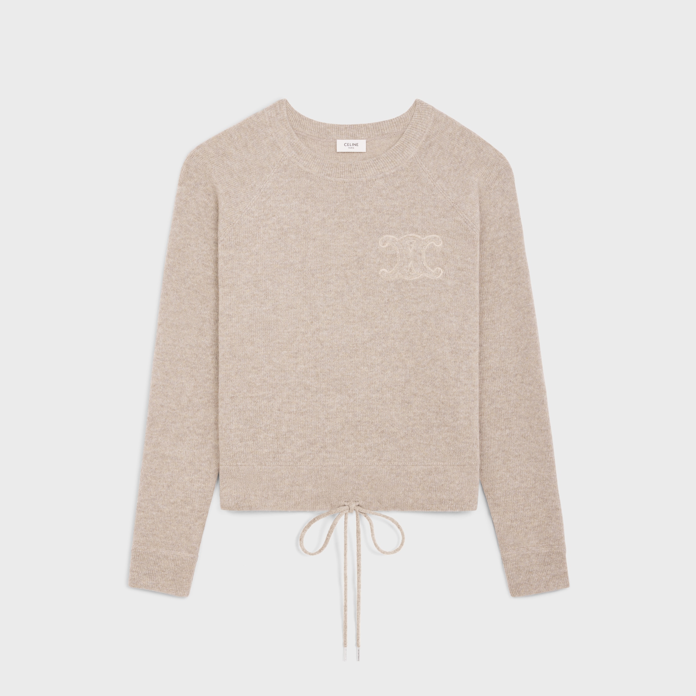 セリーヌ ベージュ ニットトップス Celine beige knit top セリーヌ ベージュ ニットトップス Celine beige knit top