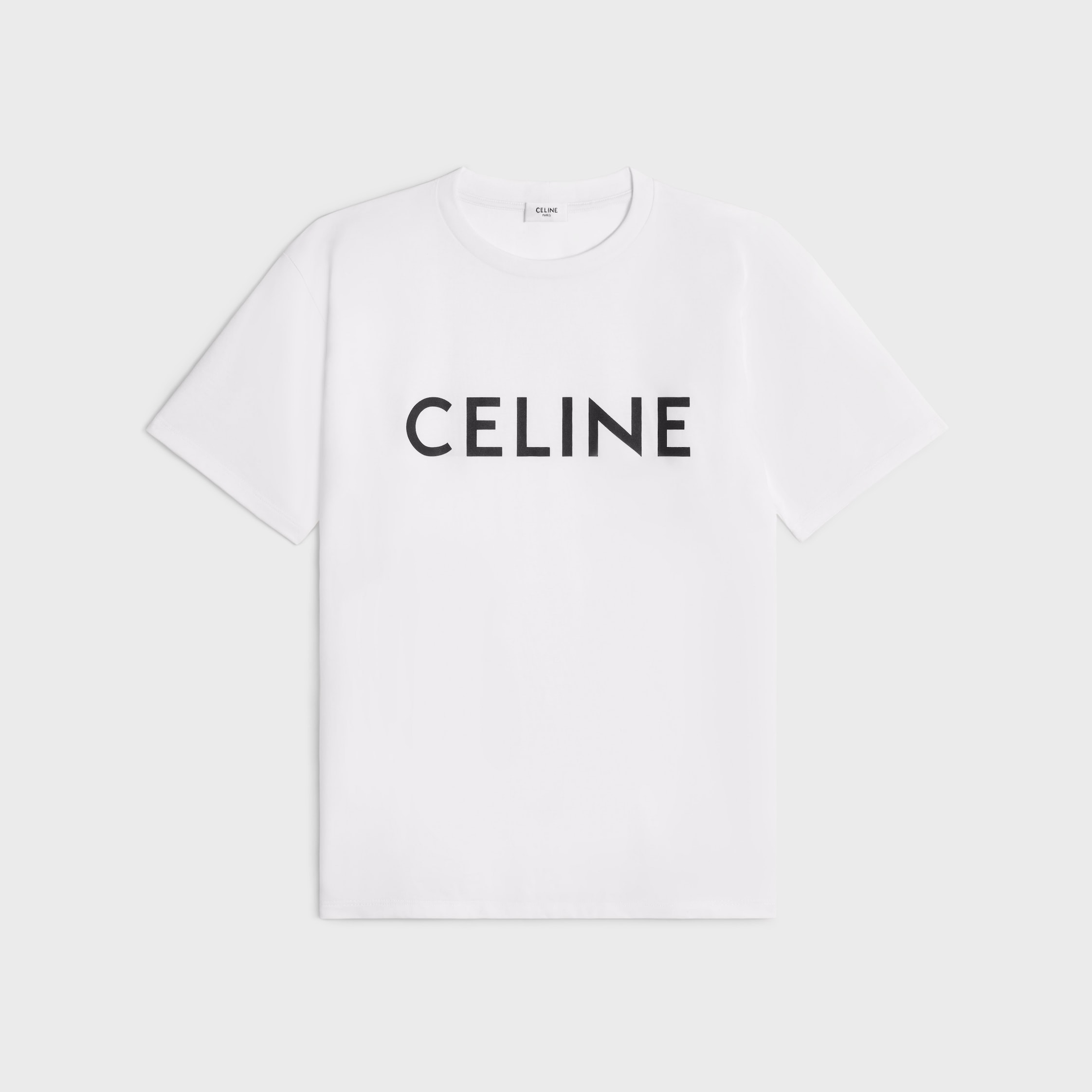 CELINE セリーヌ ロゴ Tシャツ ブラック 黒 メンズ Sサイズ