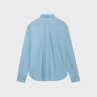 shirt IN cotton denim - BIO BLEACH WASH -  - 2 | CELINE