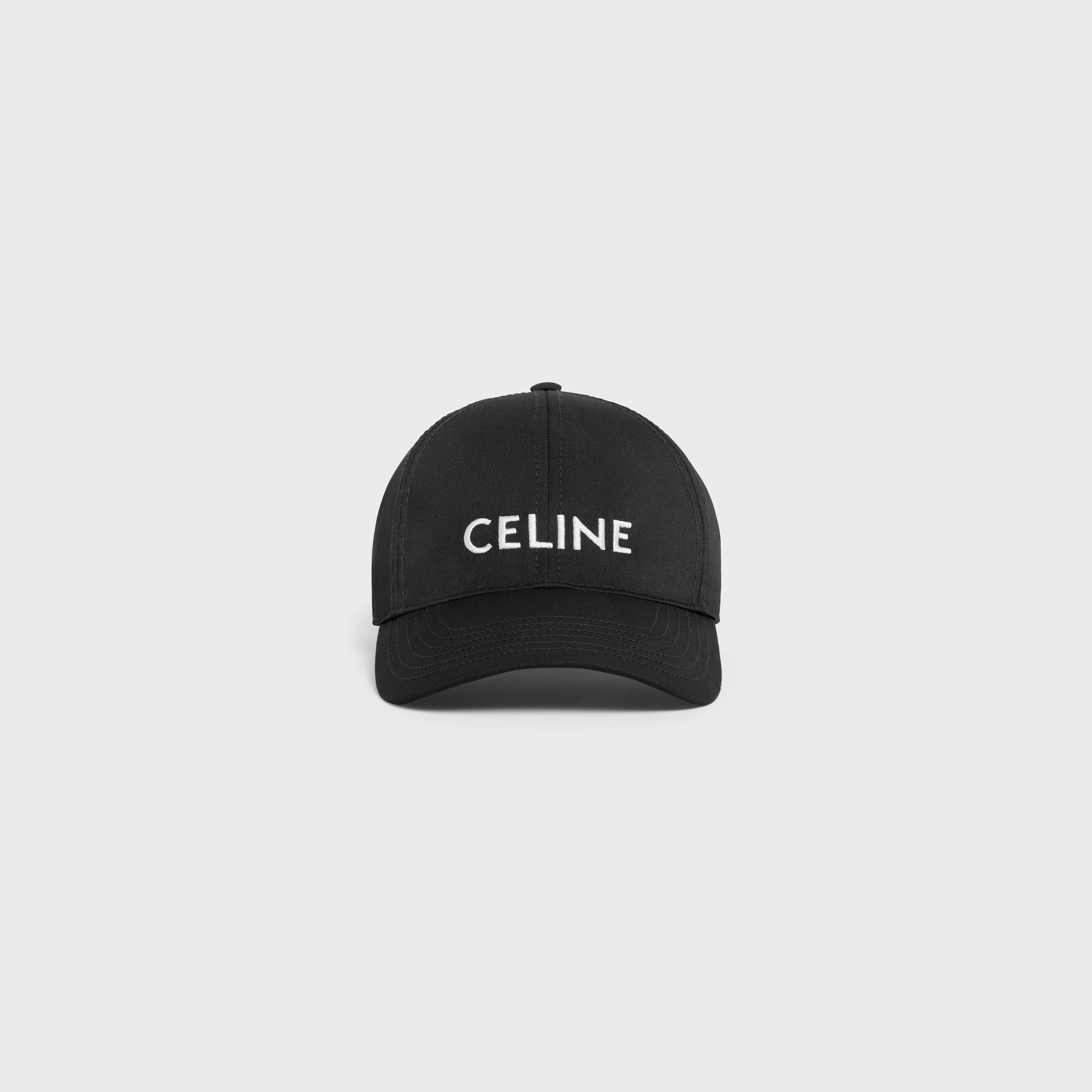 CELINE ベースボールキャップ / コットン - ブラック | CELINE