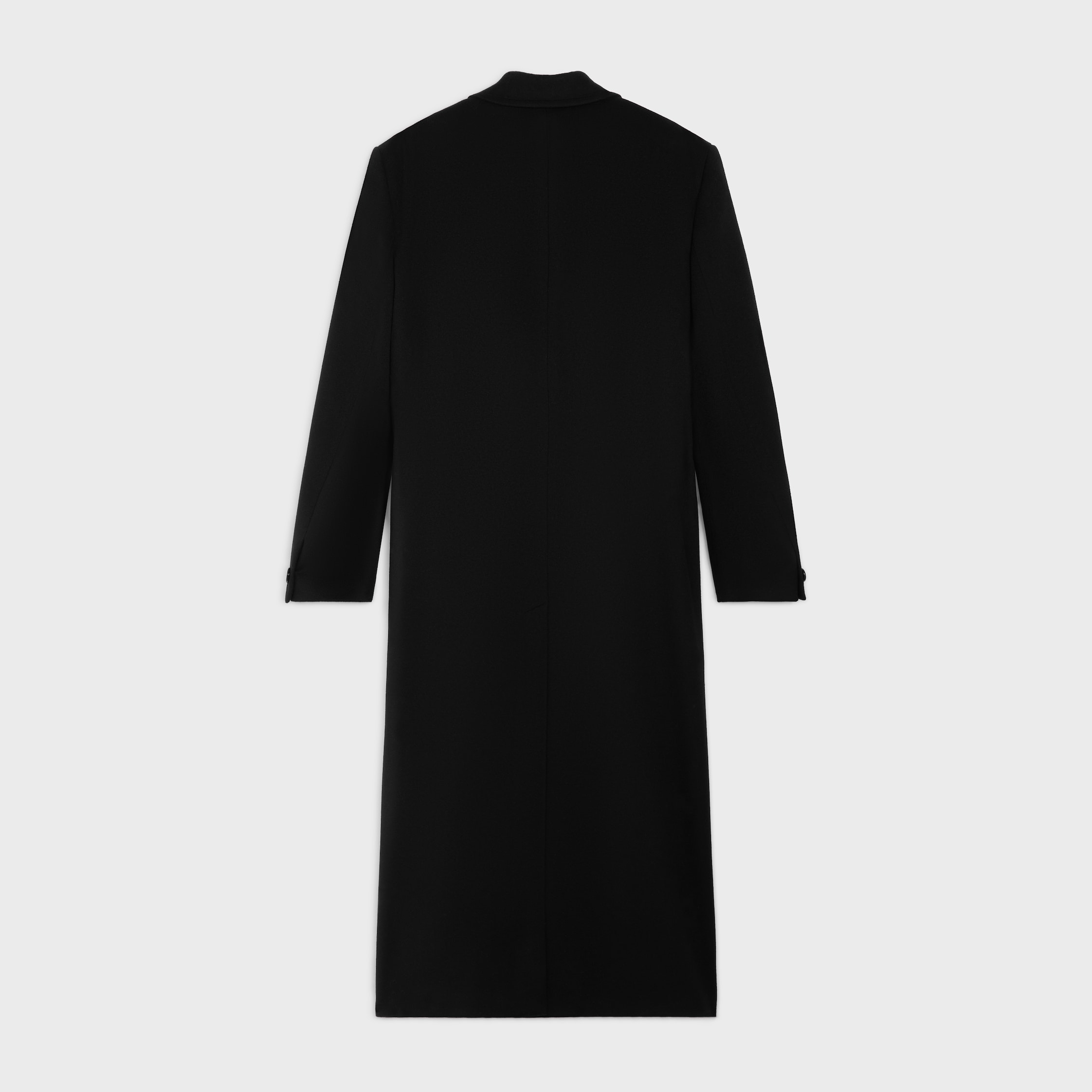 極美品✨ セリーヌ　 ダブルブレスト　コート　ジャケット　ロゴボタン　モヘア　M ダブルブレストコート / ウールクロス - | CELINE | セリーヌ