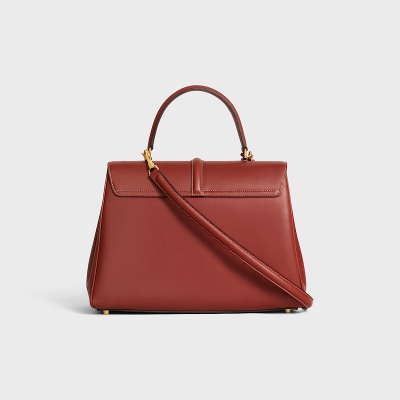 Classique 16 Bag in natural calfskin - TECK - TOP-HANDLE BAGS - 1 | CELINE