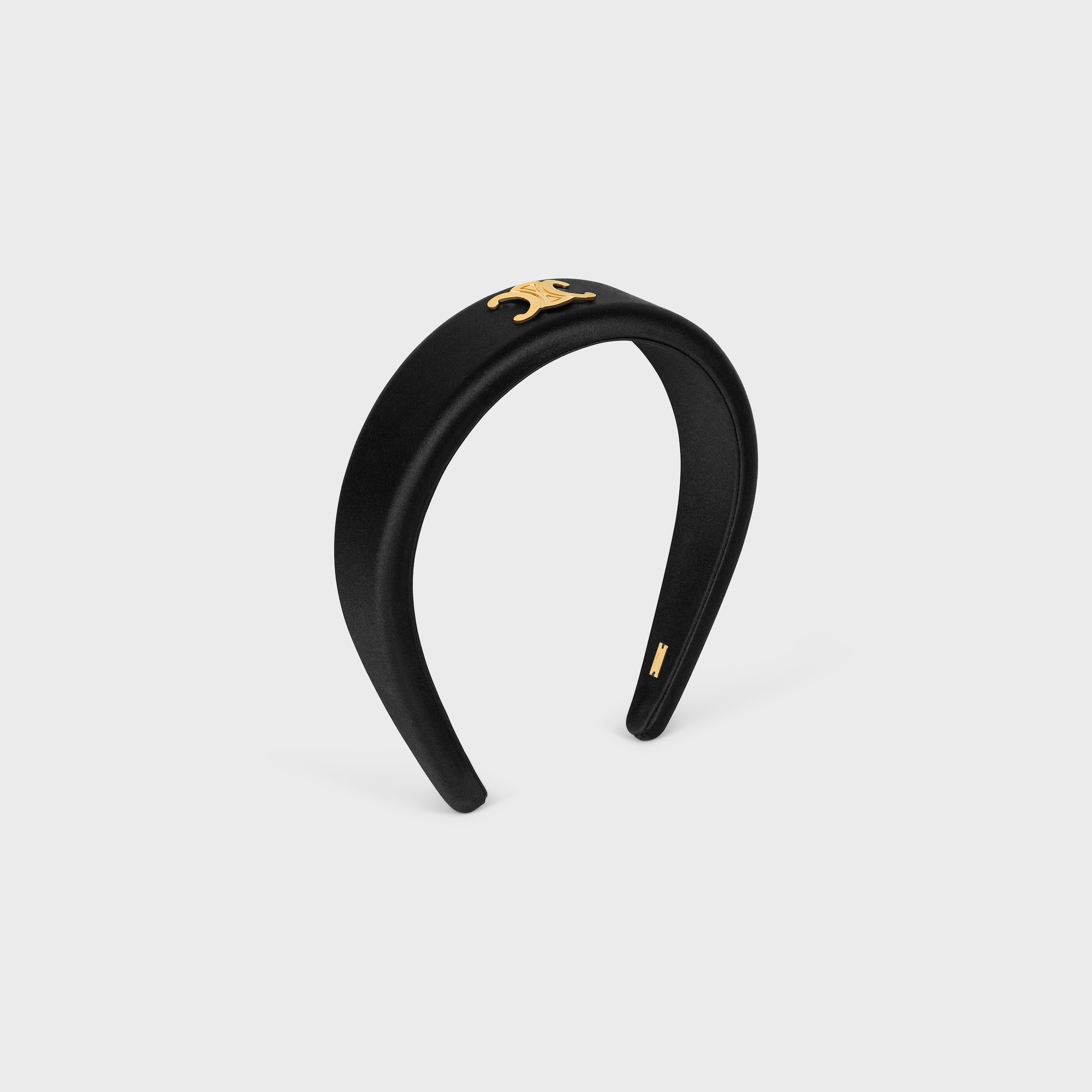 CELINE ヘッドバンド / ブロンドハバナ アセテート＆ゴールドフィニッシュ CELINE ヘアアクセサリー ヘッドバンド / アセテート＆スチール