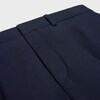 bermudas IN cotton and wool gabardine - NAVY -  - 3 | CELINE